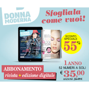 Campagna banner Mondadori Donna Moderna