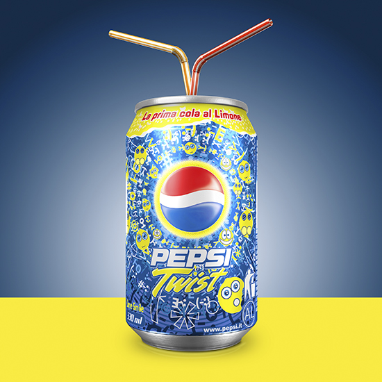 Prisma Associati - Lattina Pepsi Twist