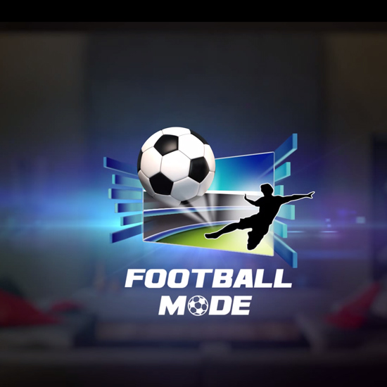 Samsung Smart TV video Football mode