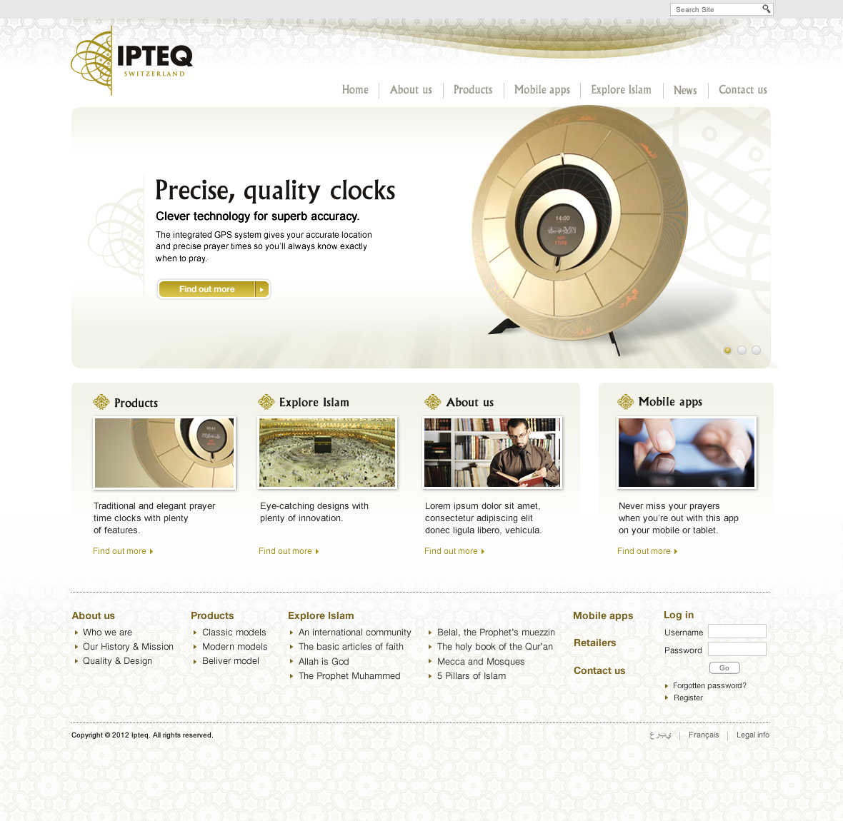 Ipteq - Home page