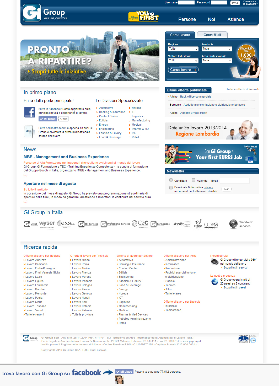 Gi Group - Home page sito italiano