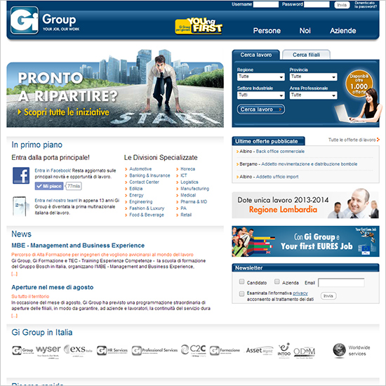 Gi Group - Sito italiano