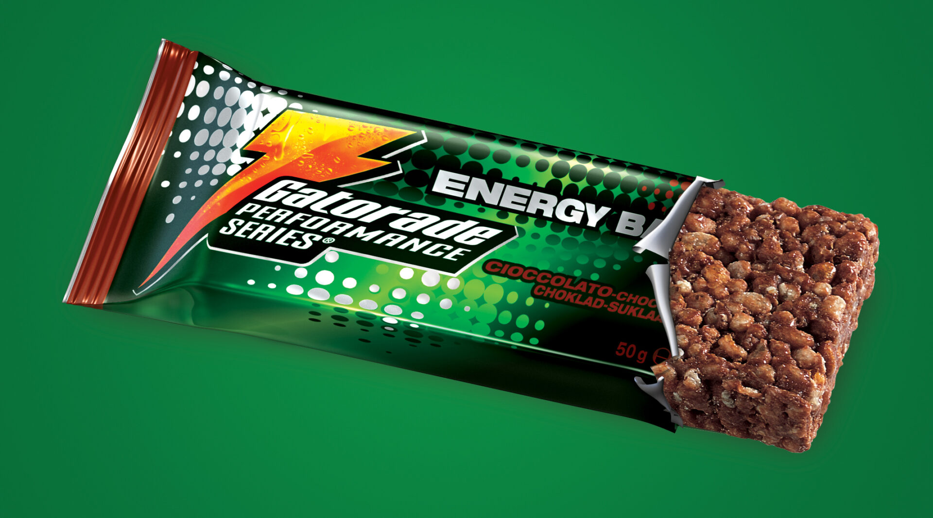 Gatorade - Packaging Energy Bar Chocolate