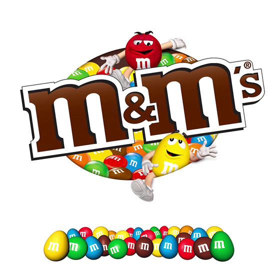 Spot radio M&Ms