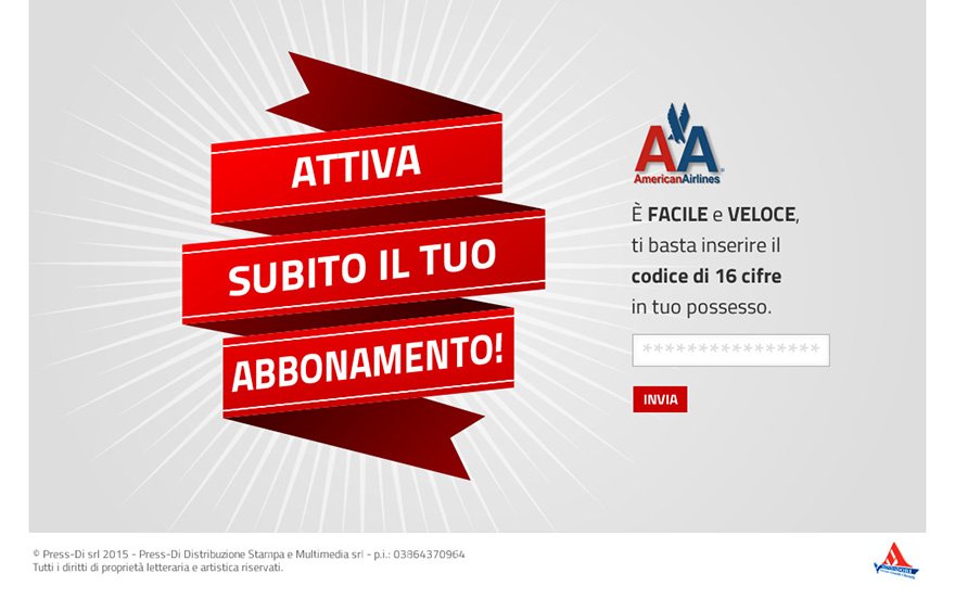 Mondadori sito internet Abbonamenti dono