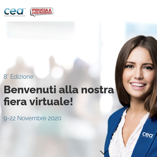 CEA fiducia e convenienza, sito internet benvenuti alla fiera virtuale