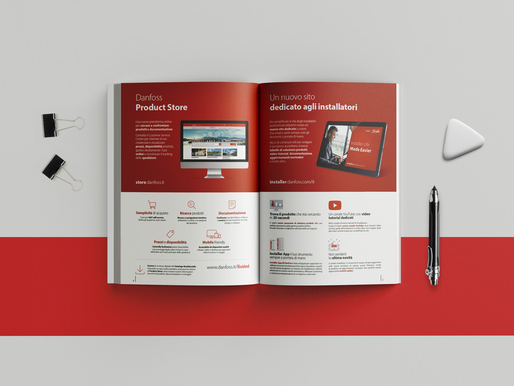 Danfoss Catalogo Residenziale pagina interna