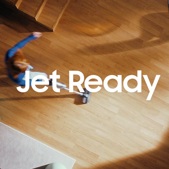 Samsung video aspirapolvere Jet Ready