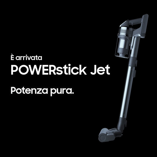 Samsung Video aspirapolvere POWERstick Jet