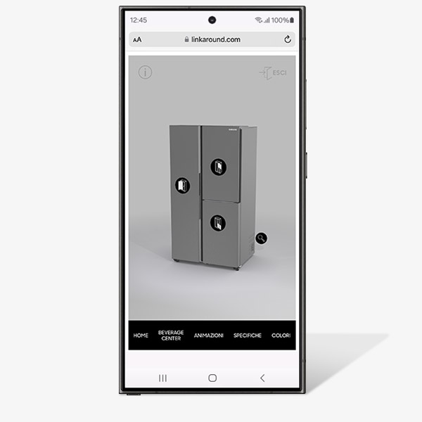 Configuratore 3D mobile