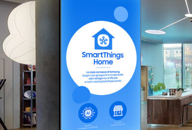 Samsung app touch screen SmartThings Home