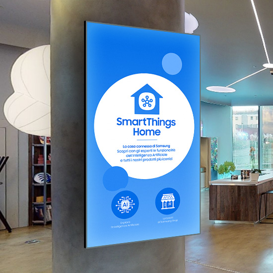 Samsung app touch screen SmartThings Home