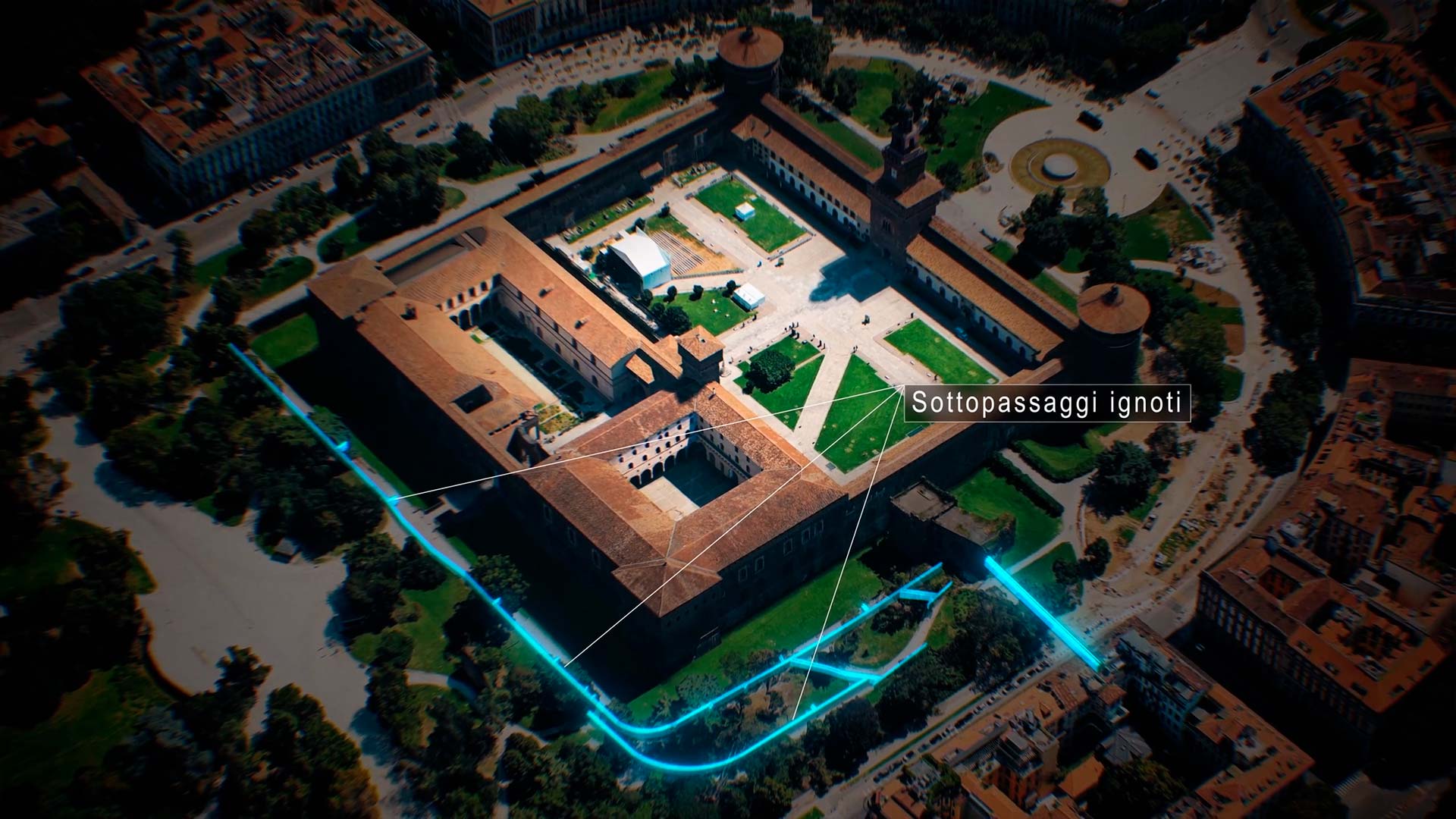 Codevintec il segreto sotto il Castello Sforzesco